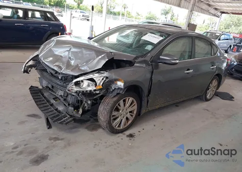 2015 Nissan Sentra Sl z USA, uszkodzony, nr VIN 3N1AB7AP3FY341705